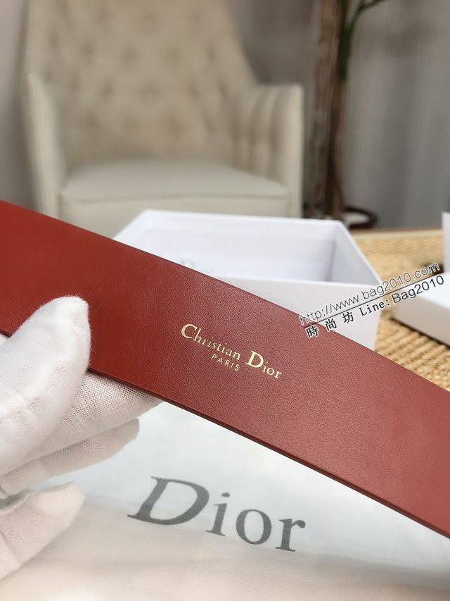 Dior女士腰帶 迪奧30 Montaigne牛皮腰帶  jjp2136